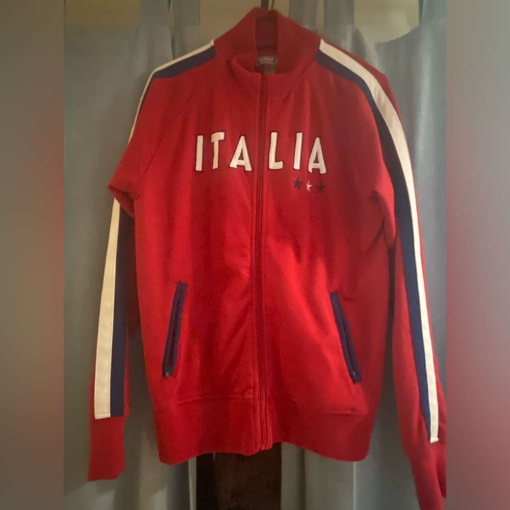 Urban Outfitters Womens Red Track Jacket - Size S